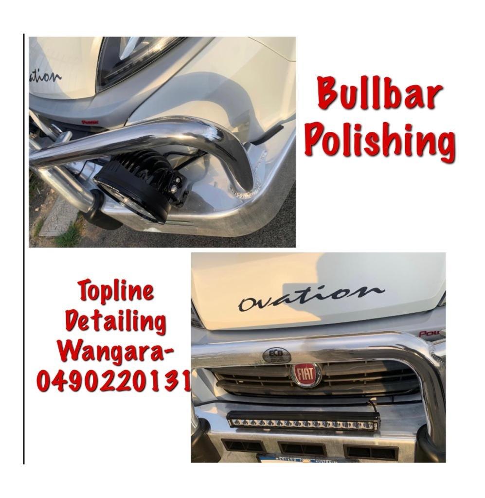 Bullbar polishing